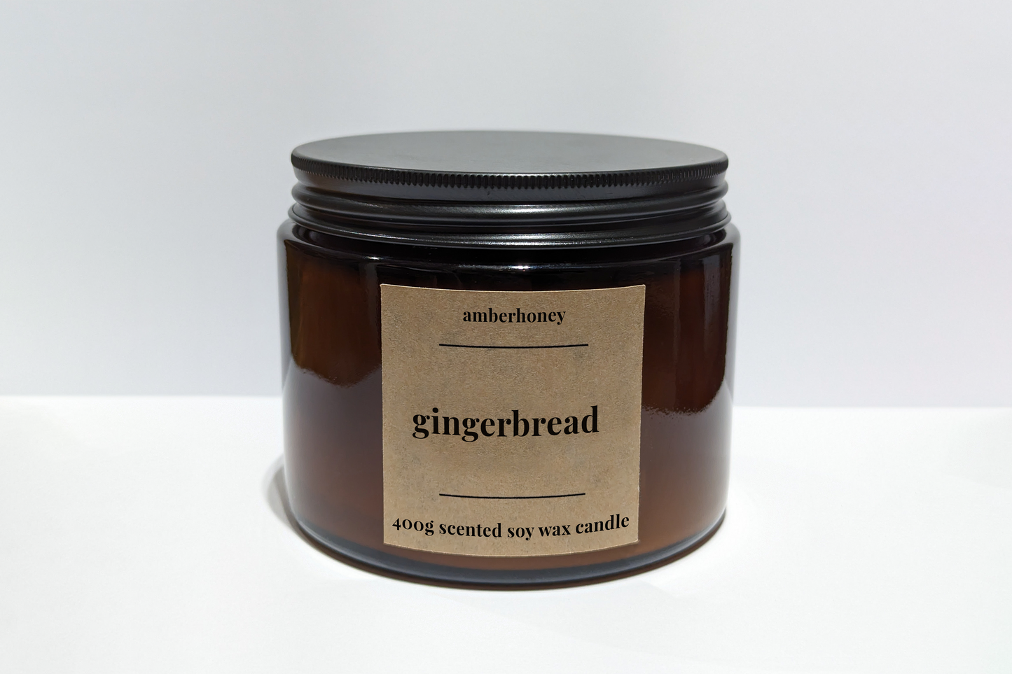 400g gingerbread soy wax candle (3 wick)